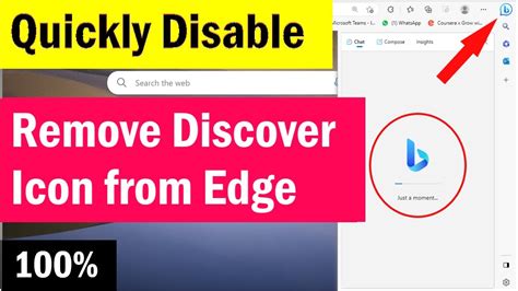 edge discover entfernen|How to remove the new Discover button from Microsoft Edge